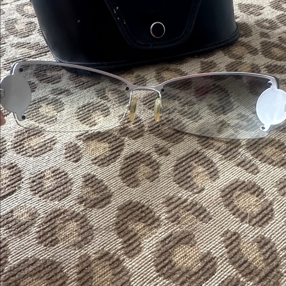 ✨ Vintage Versace Medusa Rimless Sunglasses – Grey ✨ main image 13